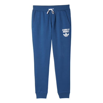 Adidas Origianls Regular Cuffed Track Pants "Corsages" (blau/weiß)