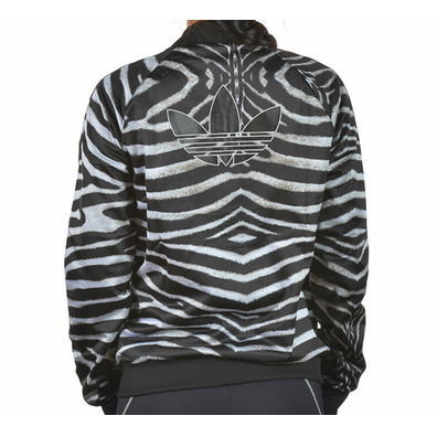 Adidas Original Supergirl Zebra Jacke (schwarz/weiß)