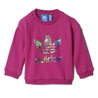 Adidas Originals Bebé Crew Sweatshirt Set Tier (stark rosa/multicolor)