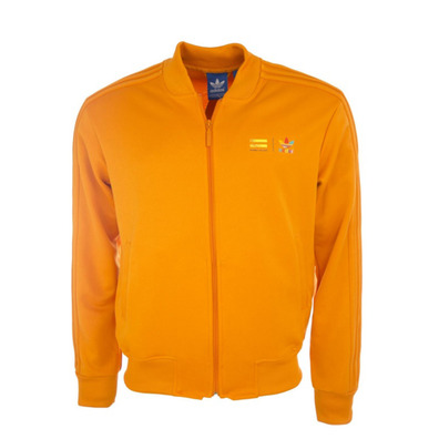 Original Adidas Jacke Farbe Superstar Pharrell Williams (orange)