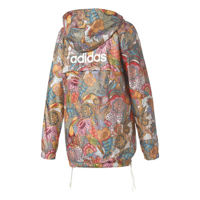 Adidas Originals Bauernhof Fugiprabli Windbreaker "Flowery Bali" (multicolor)