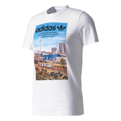 Adidas Originals Graphic Spree Vollgas "Berlin" Tee (weiß)