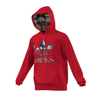 Adidas Originals Hoodie Zurück zur Schule (Scarlet)