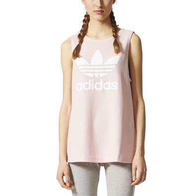 Adidas Originals Loose Trefoil Tank (pink icy)