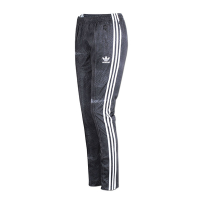 Original Adidas Frau Pant Mystic Moon Supergirl Rita Ora (schwarz/gris/weiß)