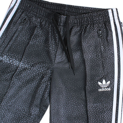 Original Adidas Frau Pant Mystic Moon Supergirl Rita Ora (schwarz/gris/weiß)