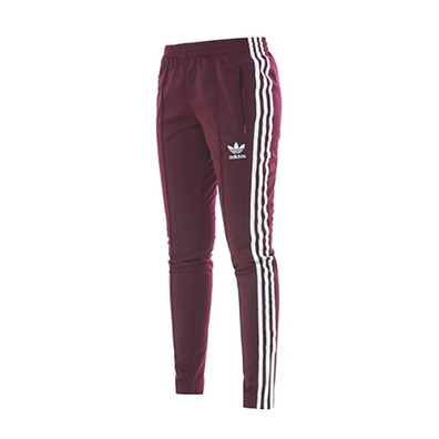 Original Women\'s Adidas Superstar Track Top (maroon/lidevi)