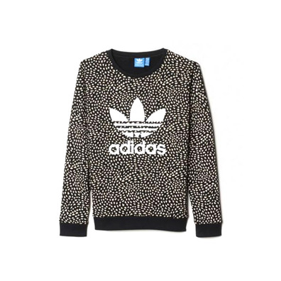 Adidas Originals Sudadera Trefoil J (schwarz/weiß)