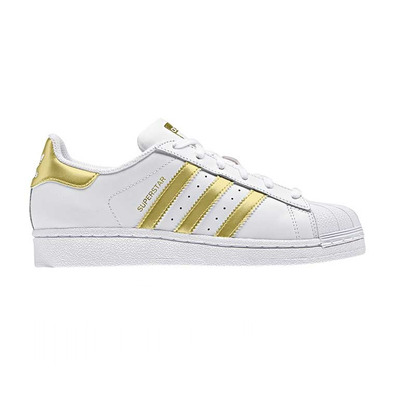 Adidas Originals Superstar J (weiß/gold metallic)