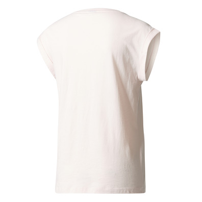 Adidas Originals The Farm Boyfriend Roll-Up Tee W "Floralita" (halo pink)