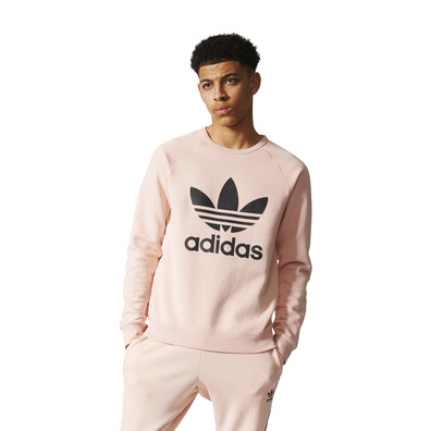 Adidas Originals Trefoil Crew Sweatshirt (Dampfrose)