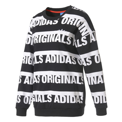 Adidas Originals Trefoil Sweatshirt "Berlin" (schwarz/weiß)