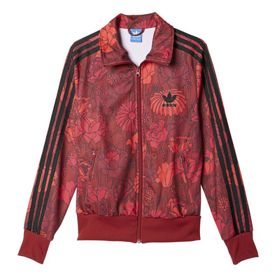 Adidas Originals W Firebird TT "Floral Print" (rost rot/schwarz)