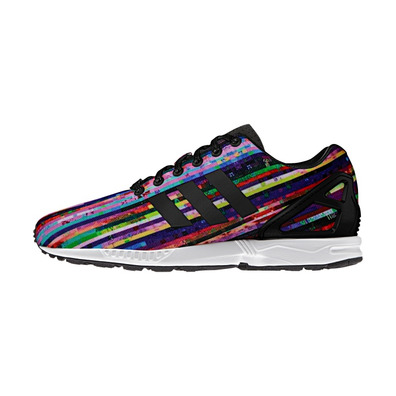 Adidas Originals ZX Flux J "Digital Noise" (Kern schwarz/weiß/multicolor)