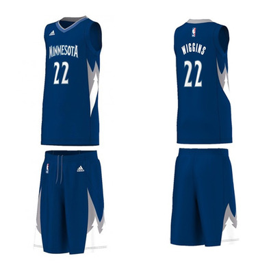 Adidas Pack Andrew Wiggins #22# Minnesota Niño (blau/weiß)