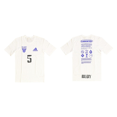 Adidas Real Madrid Niñ@ GFX Tee Y # 5 RUDY #