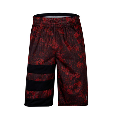 Adidas Short Dame Floral (rojo/negro)