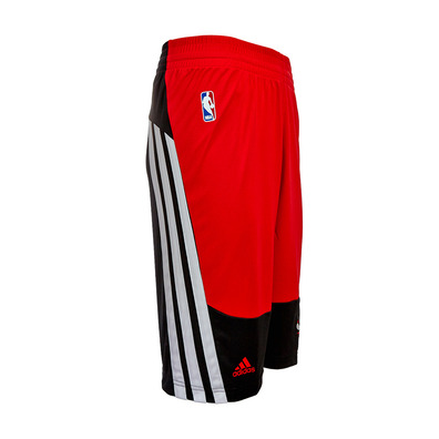 Adidas Short NBA Chicago Bulls (rojo/negro/blanco)