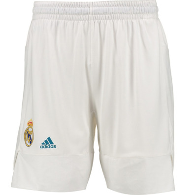 Adidas Short Real Madrid Basketball 2017-18 (blanco/azul)