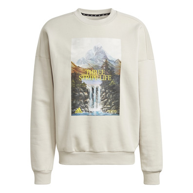 Adidas Sportswear Mountain Graphic Sweatshirt