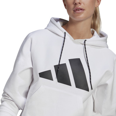 Adidas Sportswear Relaxed Doubleknit Passend für Logo Hoodie