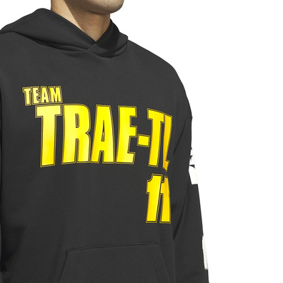 Adidas Sudadera Trae Young Team Hoody "Black"