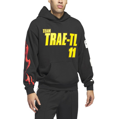 Adidas Sudadera Trae Young Team Hoody "Black"