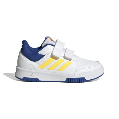 Adidas Tensaur Haken und Loop "White-Yellow"