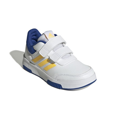 Adidas Tensaur Haken und Loop "White-Yellow"