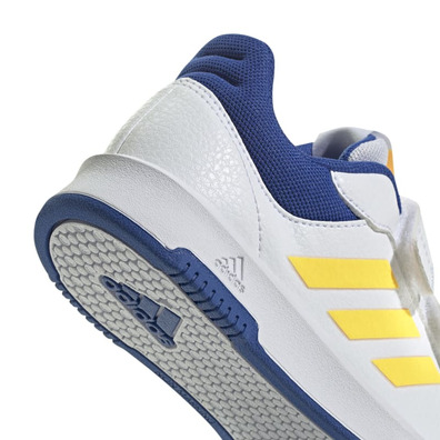 Adidas Tensaur Haken und Loop "White-Yellow"