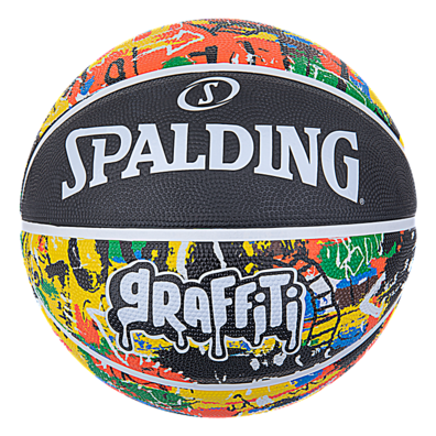 Balón Basket Spalding Rainbow Graffiti Sz5 Gummi (Talla 5)