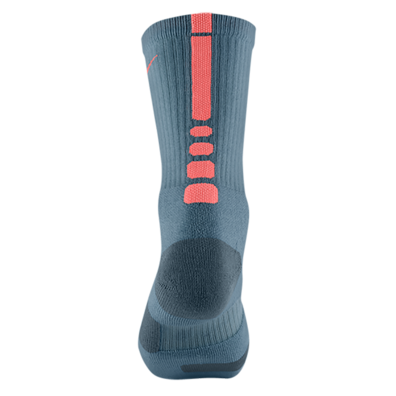 Calcetines Nike Drike-FIT Elite Crew (488 / AzulCeniza / Coral)