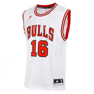 Adidas Camiseta Réplica Pau Gasol Bulls (weiß/rot)