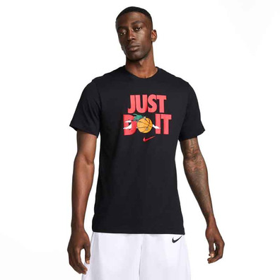 Camiseta Basket Nike "Just Do It" Schwarz