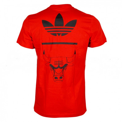 Adidas Camiseta Chicago Bulls (rot/schwarz)