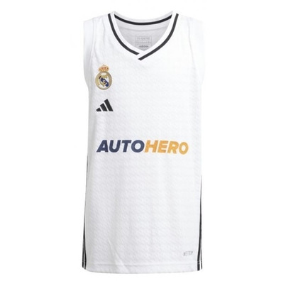 T-Shirt Junior 1. Team Real Madrid Basketball White