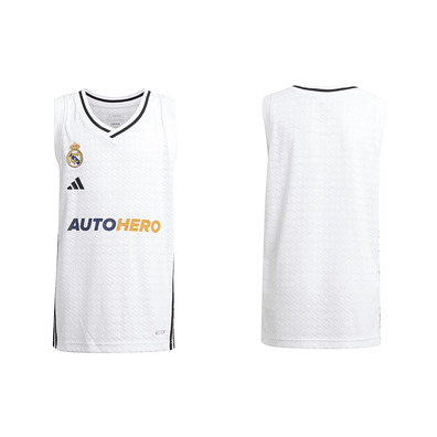 T-Shirt Junior 1. Team Real Madrid Basketball White