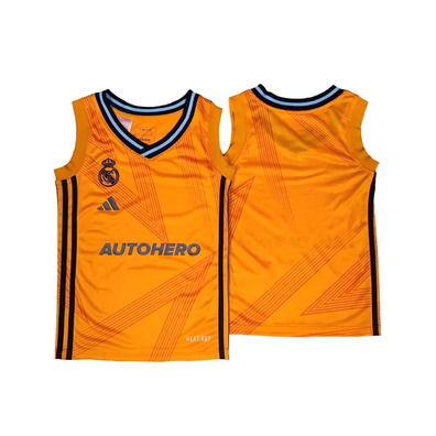 T-Shirt Junior 2. Team Real Madrid Basket "Orange"