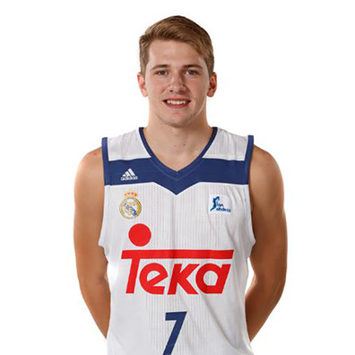 T-Shirt Réplica Luka Doncic #7# R. Madrid 2016/17 (weiß)