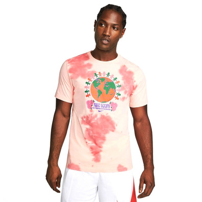 Camiseta Nike Hoops Internacional "Coral"