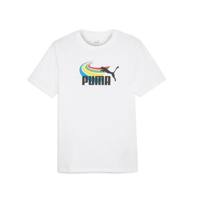 Puma T-Shirt GRAPHICS Sommer "Weiß"