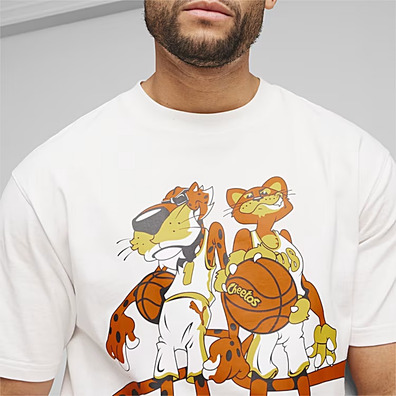 HOOPS PUMA T-Shirt x CHEETOS® "White"