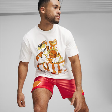 HOOPS PUMA T-Shirt x CHEETOS® "White"