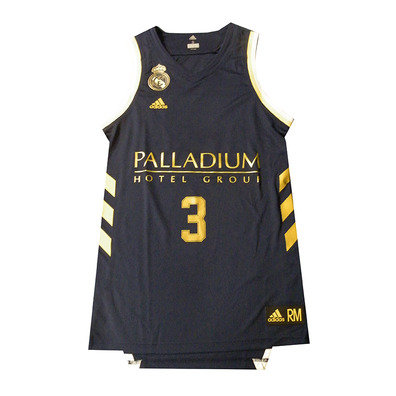 Replica Erwachsene T-Shirt RANDOLPH #3# Real Madrid Basket (2. Ausrüstung)