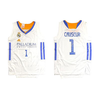 T-Shirt Replica Niñ@ Real Madrid Basket # 1 CAUSEUR #