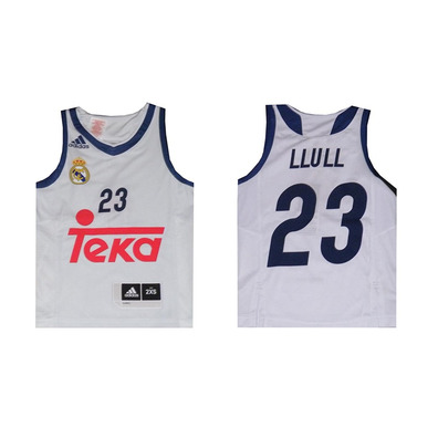 T-Shirt Replica Niño Llull #23# R. Madrid 2016/17