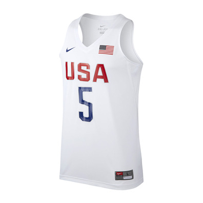 Camiseta Réplica USA Kevin Durant "Río 2016 White" (101/weiß)