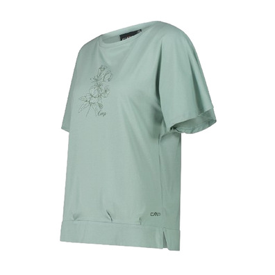 Campagnolo Printed T-Shirt mit Wide Neckline "Jade"