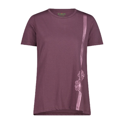 Campagnolo Damen T-Shirt aus Bio-Baumwolle "Plum"