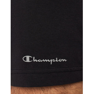 Champion Athletic Performace Cotton Script Logo Kurz "Schwarz"